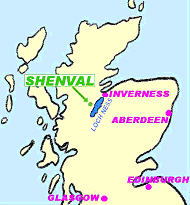Shenval B&B in Scotland